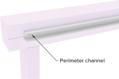 Steel Rollformed Products LTD Perimeter Channel