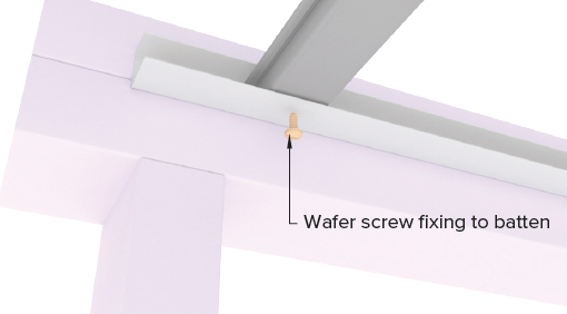 Steel Rollformed Products LTD Batten End Fixing