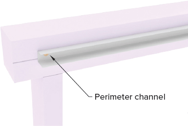 Steel Rollformed Products LTD Perimeter Channel